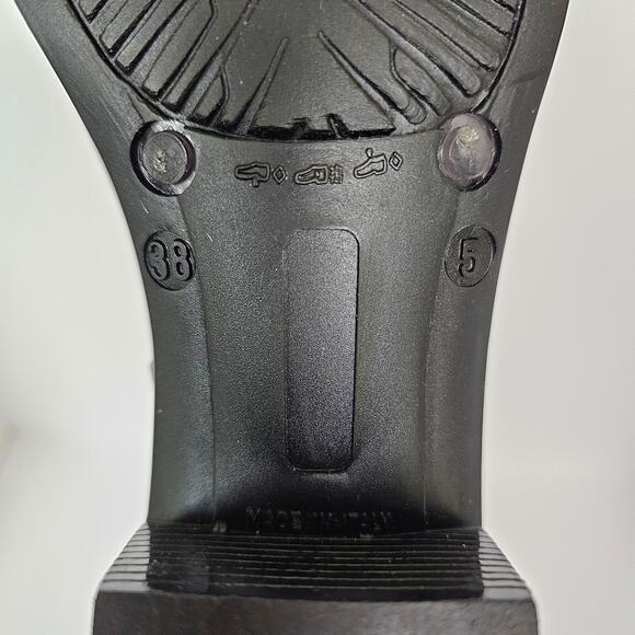 Marimekko 7.5 Rain Boots Abstract Rubber Ankle Chelsea Heel EU 38 - Picture 11 of 13